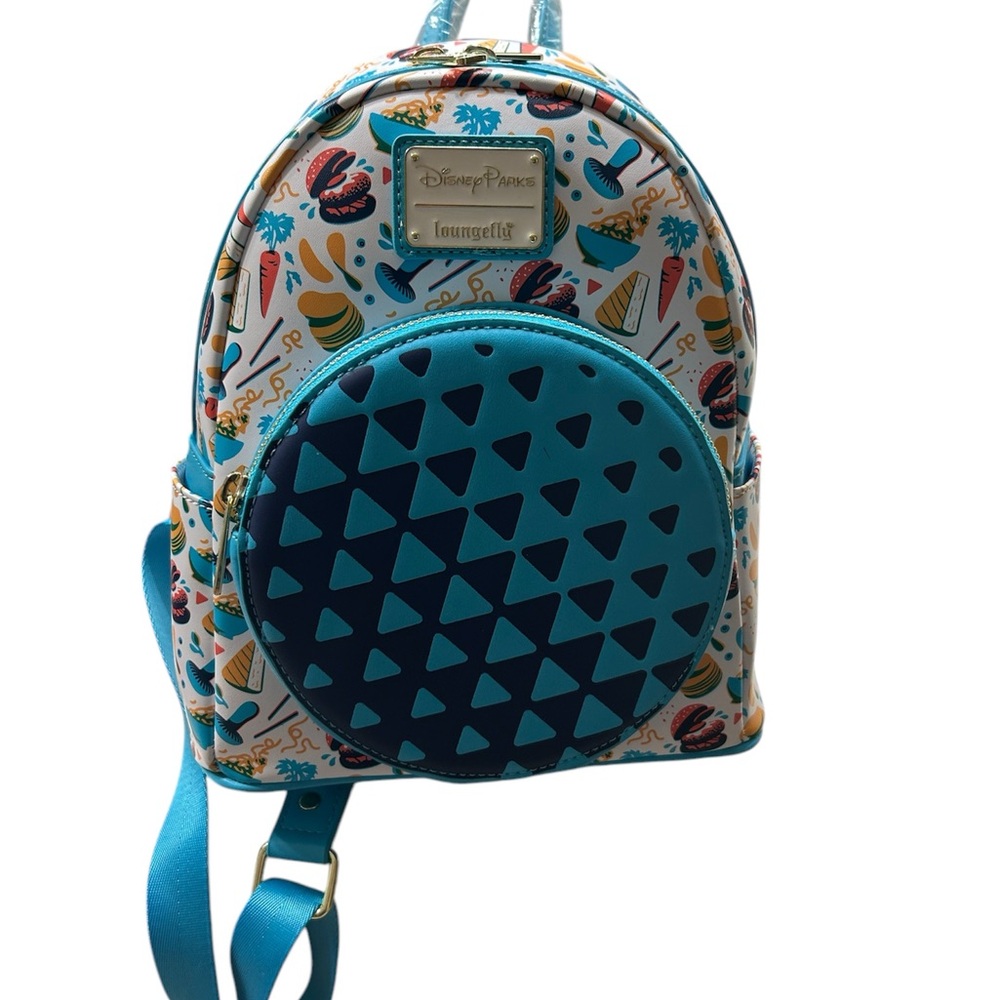 Loungefly Disney’s EPCOT Food and Wind Festival backpack